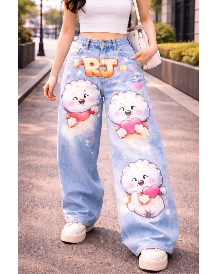 Jean intervenido BT21 — personajes completos