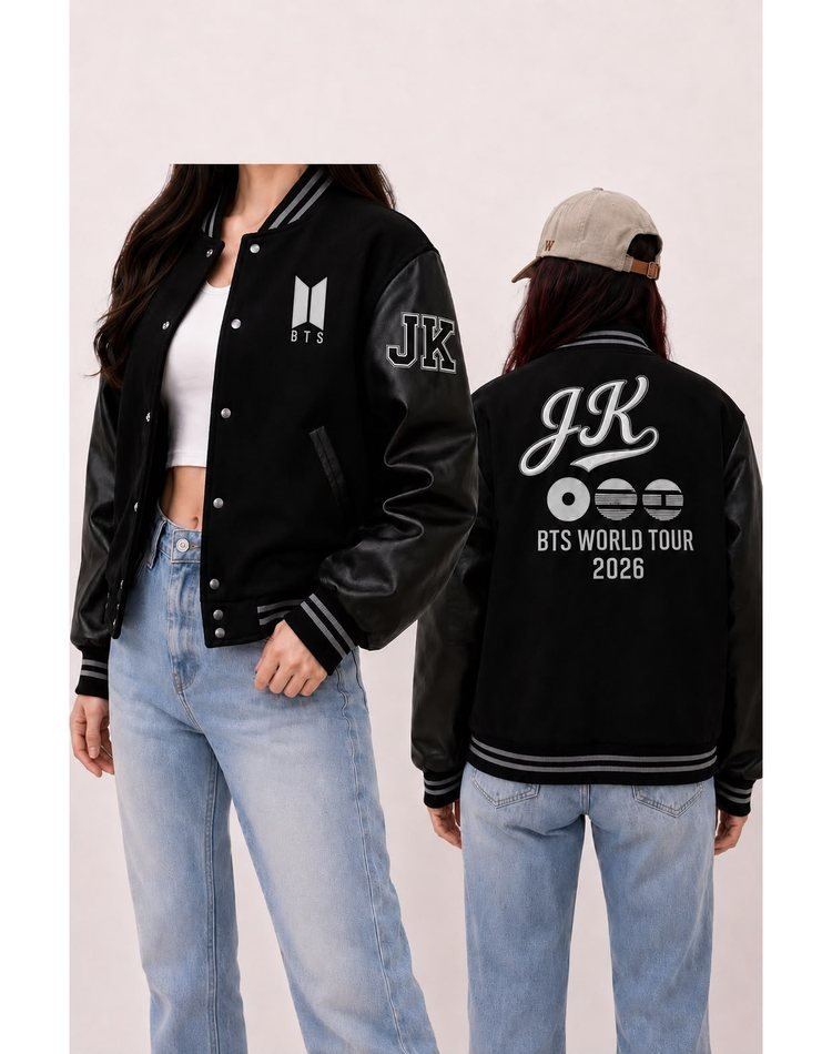Chaqueta varsity JK — BTS World Tour 2026