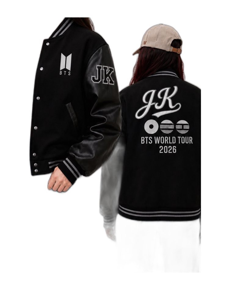 Chaqueta varsity JK — BTS World Tour 2026