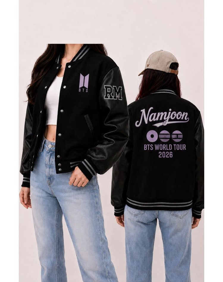 Chaqueta varsity Namjoon — BTS World Tour 2026