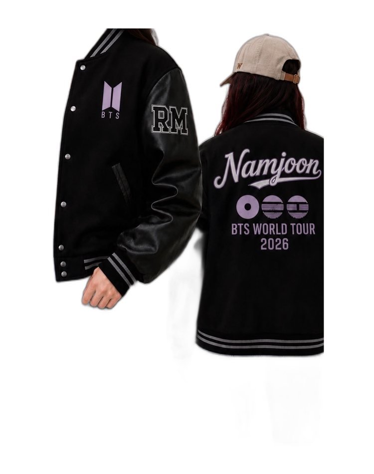 Chaqueta varsity Namjoon — BTS World Tour 2026