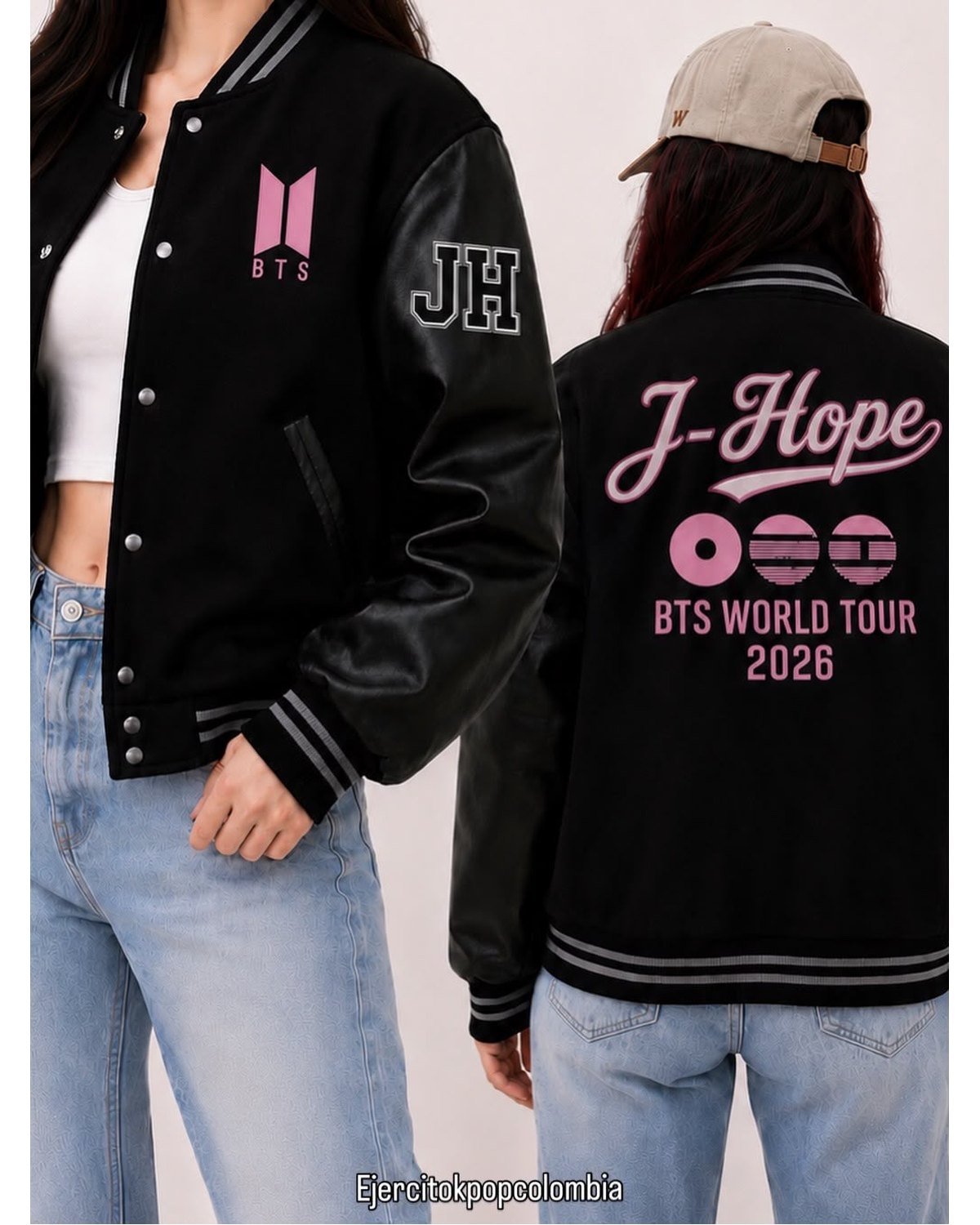 Chaqueta varsity J-Hope — BTS World Tour 2026